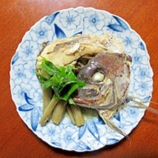 鯛と牛蒡のアラ炊き